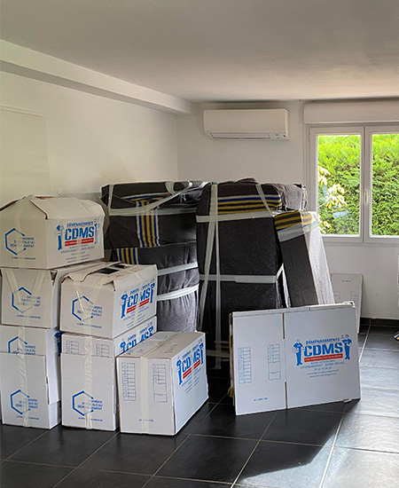 CDMS permet la location de matériels de déménagement en Occitanie CDMS met des cartons a votre dispositions, ainsi que des emballages pour divers meubles à Negrepelisse